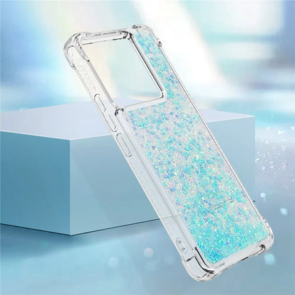 YB Quicksand Series-1 For Xiaomi Redmi Note 13 Pro 5G / Poco X6 5G Case Sequins Quicksand TPU Phone Cover
