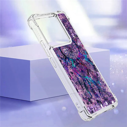 YB Quicksand Series-2 For Xiaomi Redmi Note 13 Pro 5G / Poco X6 5G Quicksand Case Pattern TPU Phone Cover