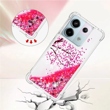 YB Quicksand Series-2 For Xiaomi Redmi Note 13 Pro 5G / Poco X6 5G Quicksand Case Pattern TPU Phone Cover