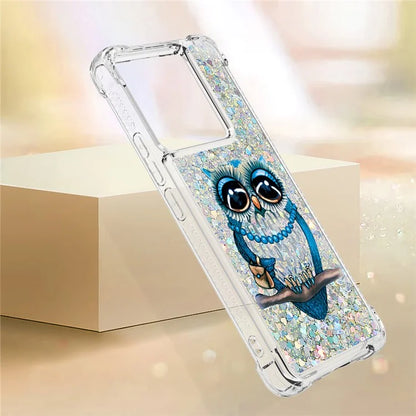 YB Quicksand Series-2 For Xiaomi Redmi Note 13 Pro 5G / Poco X6 5G Quicksand Case Pattern TPU Phone Cover
