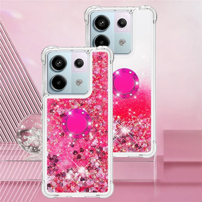 YB Quicksand Series-7 for Xiaomi Redmi Note 13 Pro 5G / Poco X6 5G Case Kickstand TPU Phone Cover