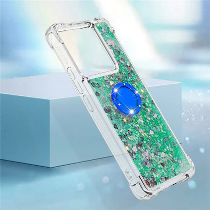 YB Quicksand Series-7 for Xiaomi Redmi Note 13 Pro 5G / Poco X6 5G Case Kickstand TPU Phone Cover