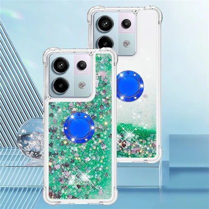 YB Quicksand Series-7 for Xiaomi Redmi Note 13 Pro 5G / Poco X6 5G Case Kickstand TPU Phone Cover