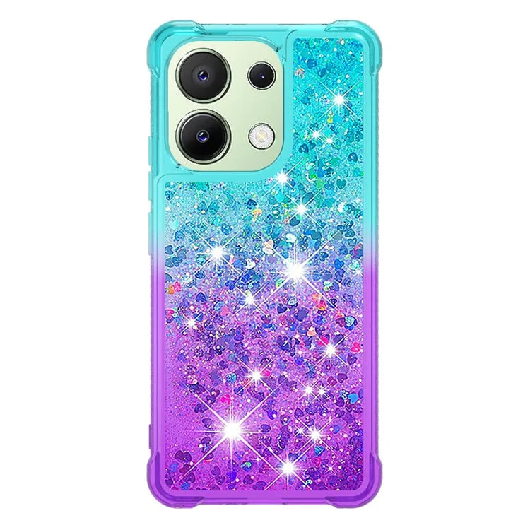 YB Quicksand Series-3 for Xiaomi Redmi Note 13 4G Anti-Scratch Phone Cover Gradient Color Phone Case