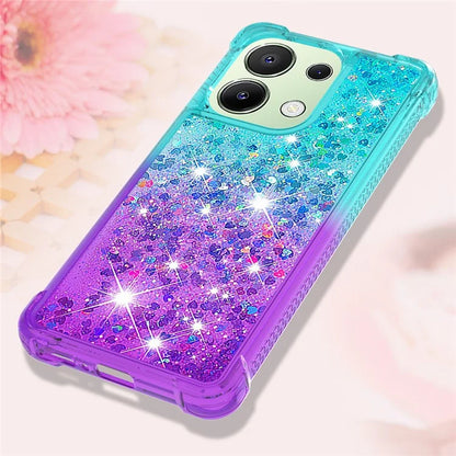 YB Quicksand Series-3 for Xiaomi Redmi Note 13 4G Anti-Scratch Phone Cover Gradient Color Phone Case
