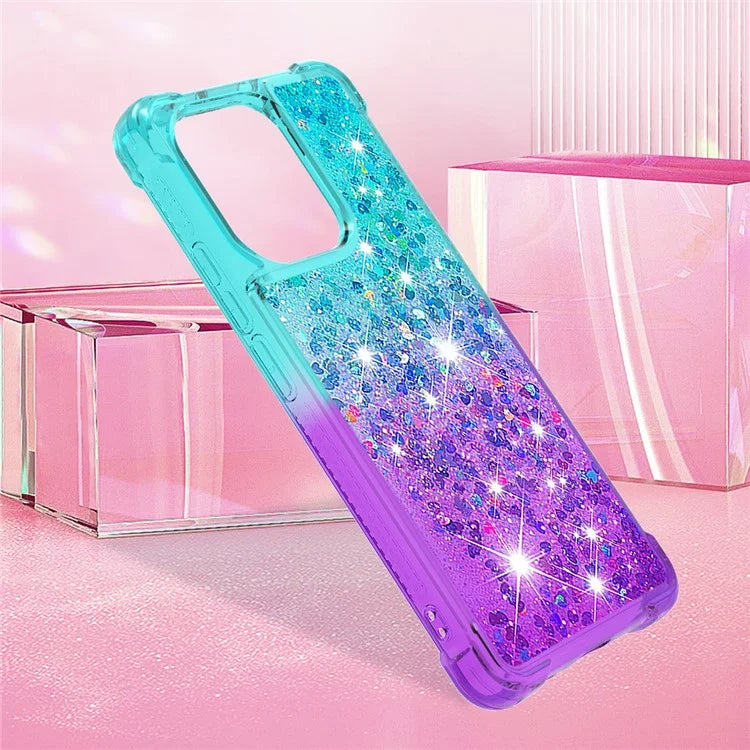 YB Quicksand Series-3 for Xiaomi Redmi Note 13 4G Anti-Scratch Phone Cover Gradient Color Phone Case