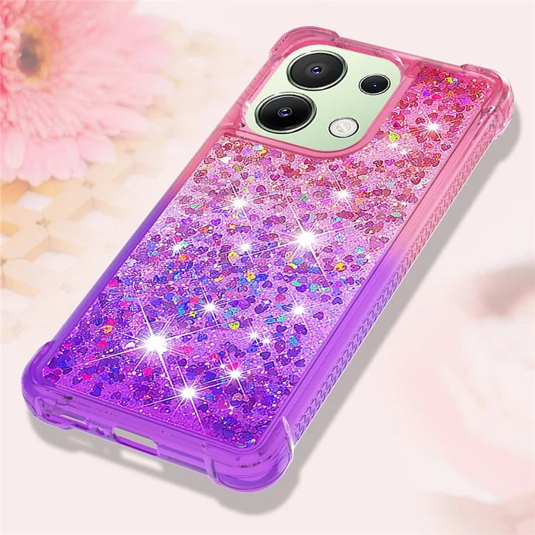 YB Quicksand Series-3 for Xiaomi Redmi Note 13 4G Anti-Scratch Phone Cover Gradient Color Phone Case