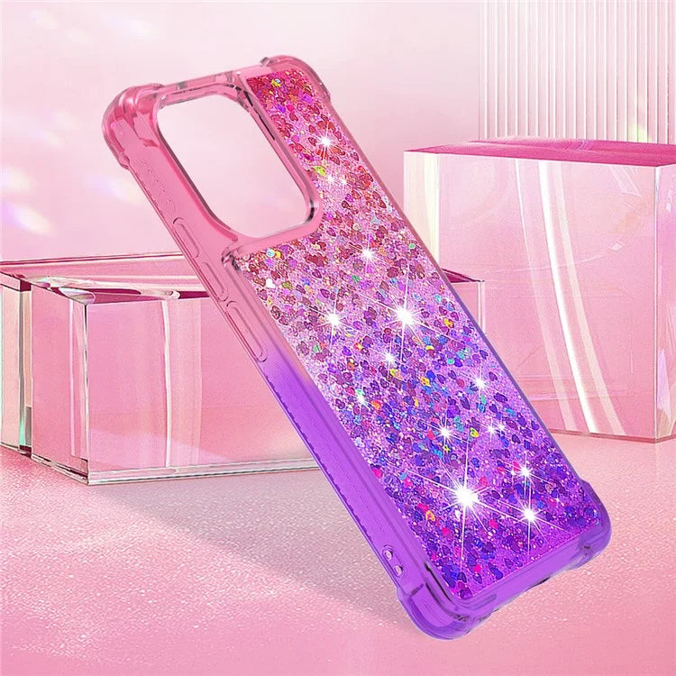 YB Quicksand Series-3 for Xiaomi Redmi Note 13 4G Anti-Scratch Phone Cover Gradient Color Phone Case