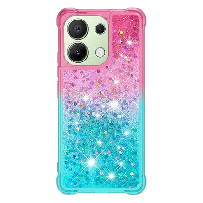 YB Quicksand Series-3 for Xiaomi Redmi Note 13 4G Anti-Scratch Phone Cover Gradient Color Phone Case