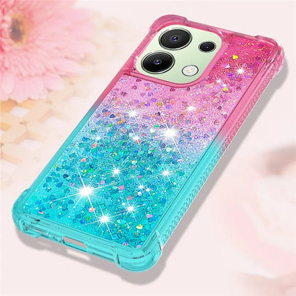 YB Quicksand Series-3 for Xiaomi Redmi Note 13 4G Anti-Scratch Phone Cover Gradient Color Phone Case
