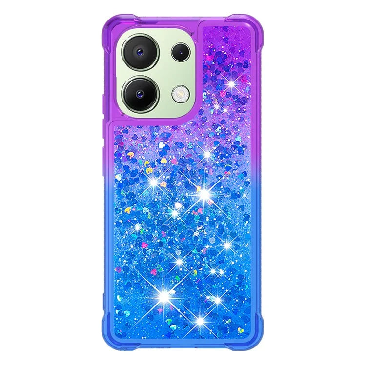 YB Quicksand Series-3 for Xiaomi Redmi Note 13 4G Anti-Scratch Phone Cover Gradient Color Phone Case