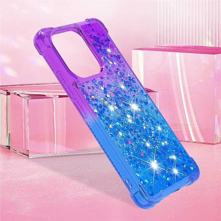 YB Quicksand Series-3 for Xiaomi Redmi Note 13 4G Anti-Scratch Phone Cover Gradient Color Phone Case