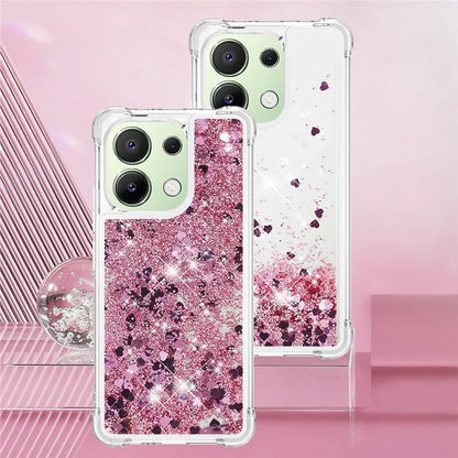 YB Quicksand Series-1 for Xiaomi Redmi Note 13 4G Shockproof TPU Phone Case Built-in Moving Sand Cover