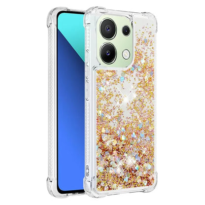 YB Quicksand Series-1 for Xiaomi Redmi Note 13 4G Shockproof TPU Phone Case Built-in Moving Sand Cover