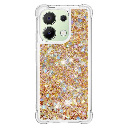 YB Quicksand Series-1 for Xiaomi Redmi Note 13 4G Shockproof TPU Phone Case Built-in Moving Sand Cover