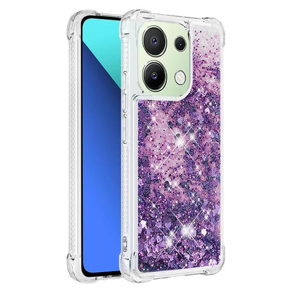 YB Quicksand Series-1 for Xiaomi Redmi Note 13 4G Shockproof TPU Phone Case Built-in Moving Sand Cover