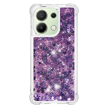 YB Quicksand Series-1 for Xiaomi Redmi Note 13 4G Shockproof TPU Phone Case Built-in Moving Sand Cover