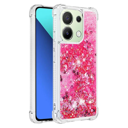 YB Quicksand Series-1 for Xiaomi Redmi Note 13 4G Shockproof TPU Phone Case Built-in Moving Sand Cover