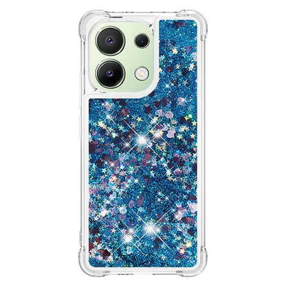 YB Quicksand Series-1 for Xiaomi Redmi Note 13 4G Shockproof TPU Phone Case Built-in Moving Sand Cover