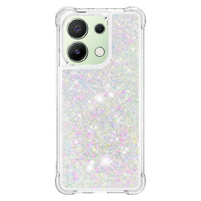 YB Quicksand Series-1 for Xiaomi Redmi Note 13 4G Shockproof TPU Phone Case Built-in Moving Sand Cover