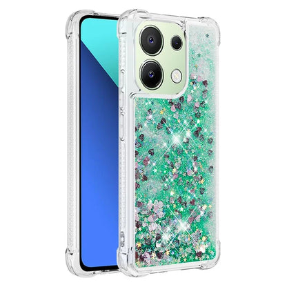 YB Quicksand Series-1 for Xiaomi Redmi Note 13 4G Shockproof TPU Phone Case Built-in Moving Sand Cover