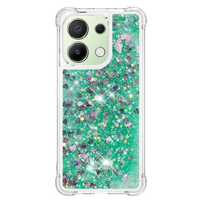 YB Quicksand Series-1 for Xiaomi Redmi Note 13 4G Shockproof TPU Phone Case Built-in Moving Sand Cover