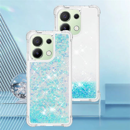 YB Quicksand Series-1 for Xiaomi Redmi Note 13 4G Shockproof TPU Phone Case Built-in Moving Sand Cover