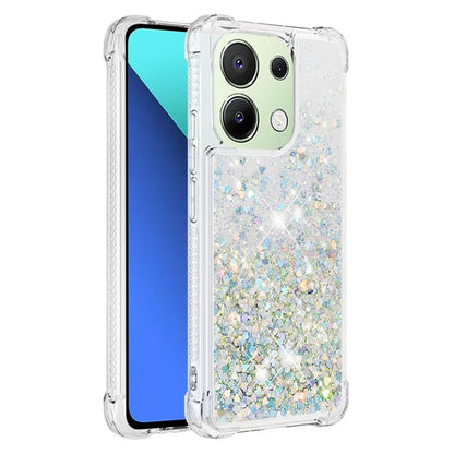 YB Quicksand Series-1 for Xiaomi Redmi Note 13 4G Shockproof TPU Phone Case Built-in Moving Sand Cover