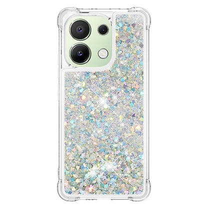 YB Quicksand Series-1 for Xiaomi Redmi Note 13 4G Shockproof TPU Phone Case Built-in Moving Sand Cover