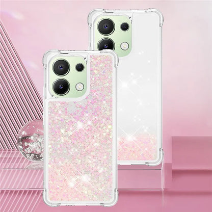 YB Quicksand Series-1 for Xiaomi Redmi Note 13 4G Shockproof TPU Phone Case Built-in Moving Sand Cover
