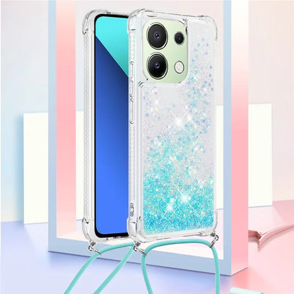 YB Quicksand Series-4 for Xiaomi Redmi Note 13 4G Shockproof TPU Case Liquid Sparkle Phone Shell
