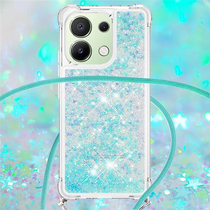 YB Quicksand Series-4 for Xiaomi Redmi Note 13 4G Shockproof TPU Case Liquid Sparkle Phone Shell