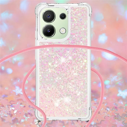 YB Quicksand Series-4 for Xiaomi Redmi Note 13 4G Shockproof TPU Case Liquid Sparkle Phone Shell