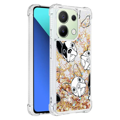 YB Quicksand Series-2 TPU Phone Case for Xiaomi Redmi Note 13 4G Quicksand Slim-Fit Phone Cover