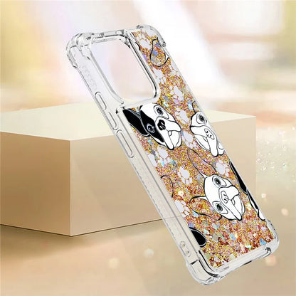YB Quicksand Series-2 TPU Phone Case for Xiaomi Redmi Note 13 4G Quicksand Slim-Fit Phone Cover