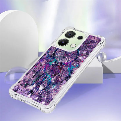 YB Quicksand Series-2 TPU Phone Case for Xiaomi Redmi Note 13 4G Quicksand Slim-Fit Phone Cover