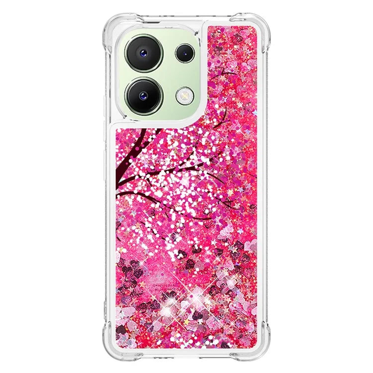 YB Quicksand Series-2 TPU Phone Case for Xiaomi Redmi Note 13 4G Quicksand Slim-Fit Phone Cover