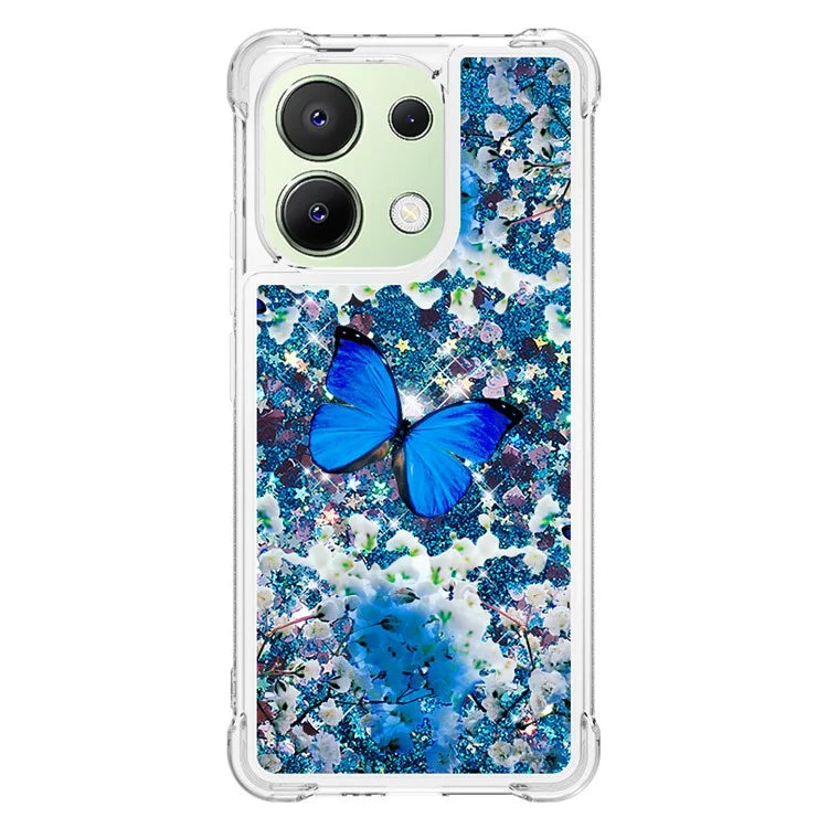 YB Quicksand Series-2 TPU Phone Case for Xiaomi Redmi Note 13 4G Quicksand Slim-Fit Phone Cover