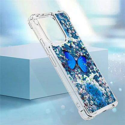 YB Quicksand Series-2 TPU Phone Case for Xiaomi Redmi Note 13 4G Quicksand Slim-Fit Phone Cover