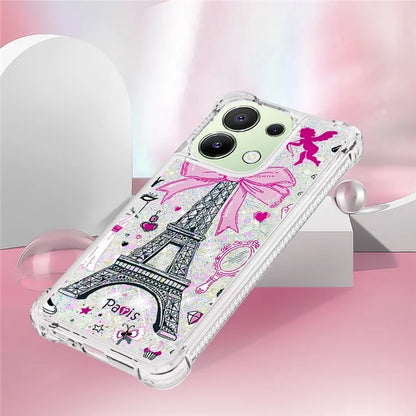 YB Quicksand Series-2 TPU Phone Case for Xiaomi Redmi Note 13 4G Quicksand Slim-Fit Phone Cover