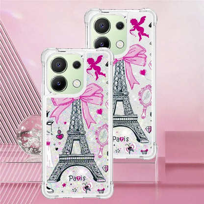 YB Quicksand Series-2 TPU Phone Case for Xiaomi Redmi Note 13 4G Quicksand Slim-Fit Phone Cover