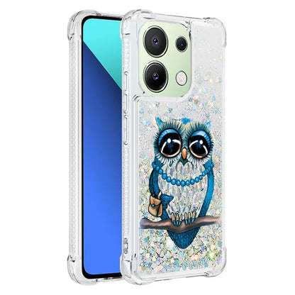 YB Quicksand Series-2 TPU Phone Case for Xiaomi Redmi Note 13 4G Quicksand Slim-Fit Phone Cover