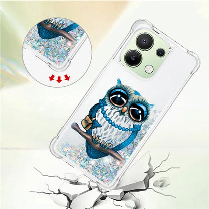 YB Quicksand Series-2 TPU Phone Case for Xiaomi Redmi Note 13 4G Quicksand Slim-Fit Phone Cover