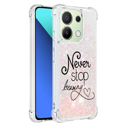 YB Quicksand Series-2 TPU Phone Case for Xiaomi Redmi Note 13 4G Quicksand Slim-Fit Phone Cover