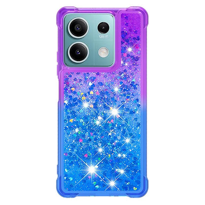 YB Quicksand Series-3 For Xiaomi Redmi Note 13 5G (Global) Phone Case Gradient Color Glitter Cell Phone Cover
