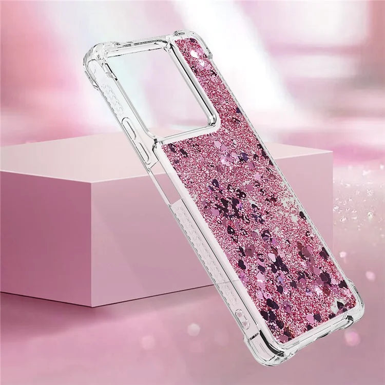 YB Quicksand Series-1 For Xiaomi Redmi Note 13 5G (Global) TPU Cell Phone Cover Shockproof Case