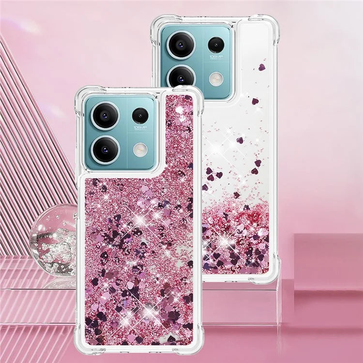 YB Quicksand Series-1 For Xiaomi Redmi Note 13 5G (Global) TPU Cell Phone Cover Shockproof Case