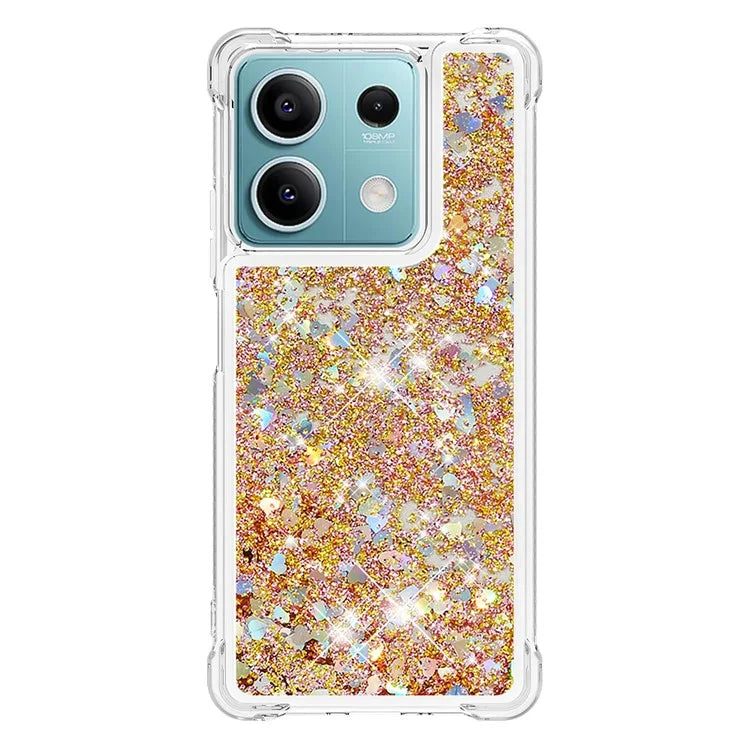 YB Quicksand Series-1 For Xiaomi Redmi Note 13 5G (Global) TPU Cell Phone Cover Shockproof Case