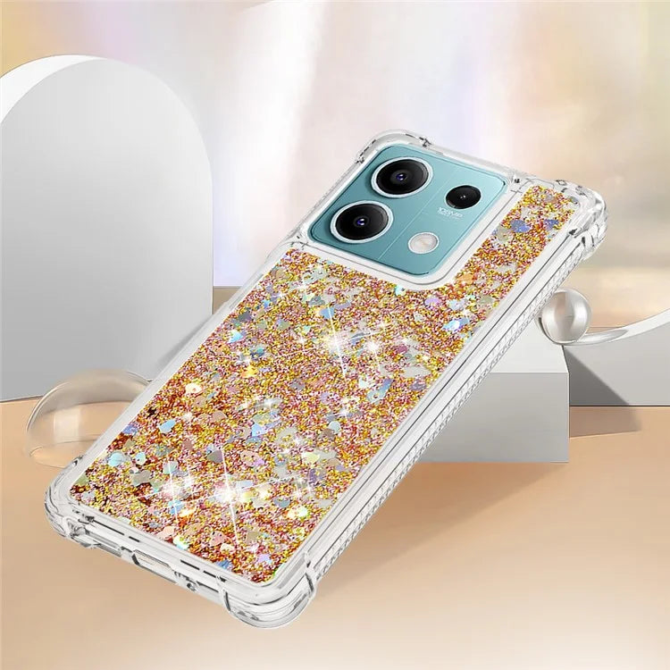 YB Quicksand Series-1 For Xiaomi Redmi Note 13 5G (Global) TPU Cell Phone Cover Shockproof Case