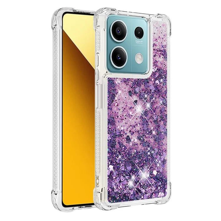 YB Quicksand Series-1 For Xiaomi Redmi Note 13 5G (Global) TPU Cell Phone Cover Shockproof Case